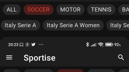 Sportise.Tv screenshot 3