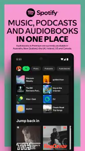 Spotify: musica e podcast screenshot