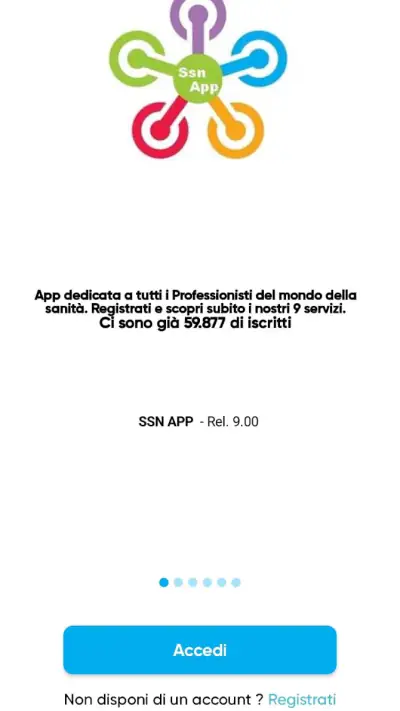 SSN APP screenshot 1