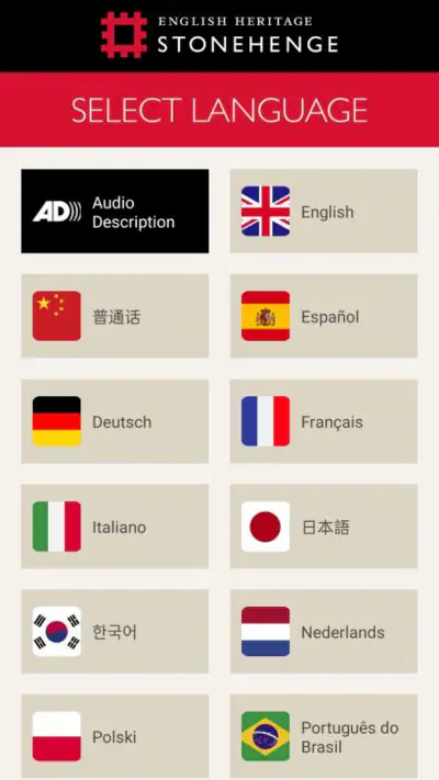 Stonehenge Audio Guide screenshot 1