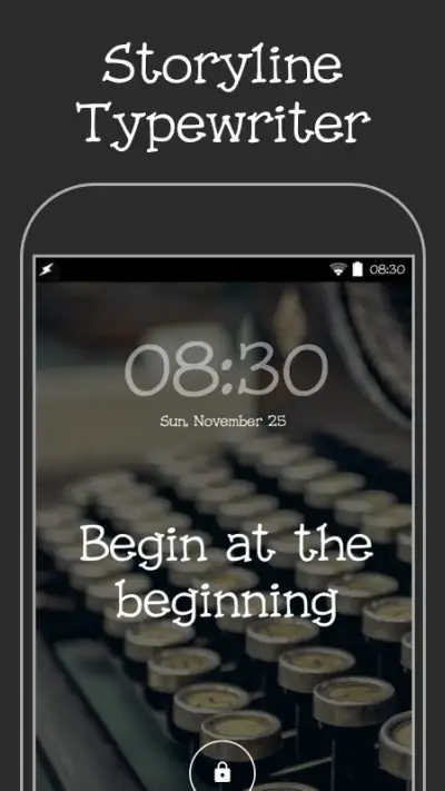 Storyline Typewriter Italiano  screenshot 1