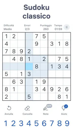 Sudoku.com - Rompicapi screenshot 1