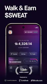 Sweat Wallet: ti premia screenshot