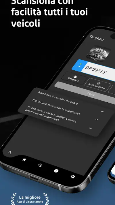 TargApp - Visura targa screenshot 1
