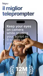 Teleprompter, Didascalie Video screenshot