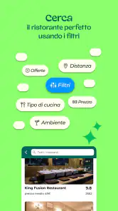 TheFork ristoranti e offerte screenshot
