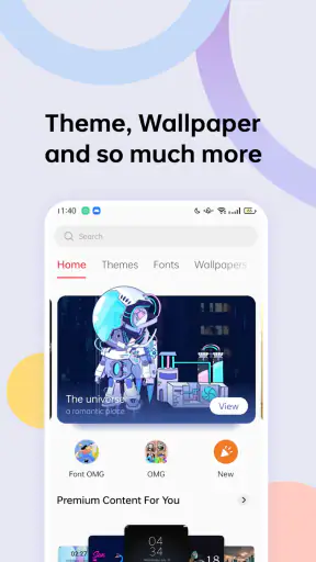 Theme Store screenshot 1