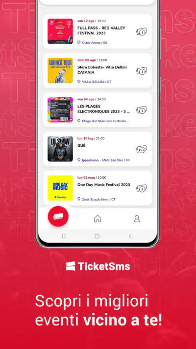 TicketSms screenshot 1