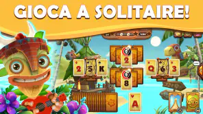 Tiki Solitaire TriPeaks screenshot 1