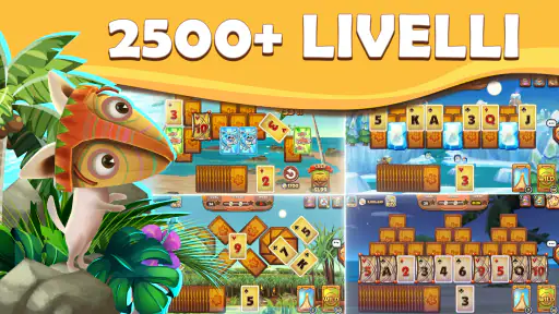 Tiki Solitaire TriPeaks screenshot