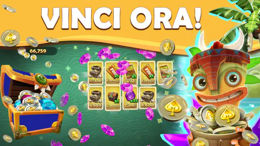 Tiki Solitaire TriPeaks screenshot
