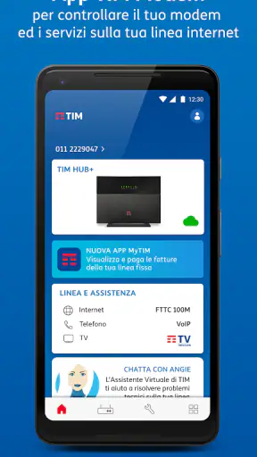 TIM Modem screenshot 1