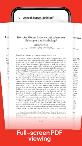 Tiny PDF-Read PDF screenshot 1