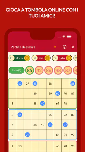 Tombola Online screenshot 1