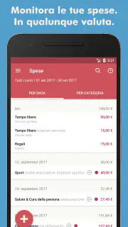 Toshl Finance - budget screenshot 1