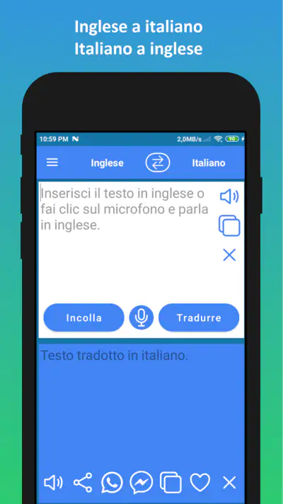 Traduttore inglese italiano screenshot 1