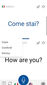 Traduttore Vocale Instant screenshot