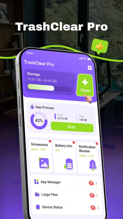 TrashClear Pro screenshot 1