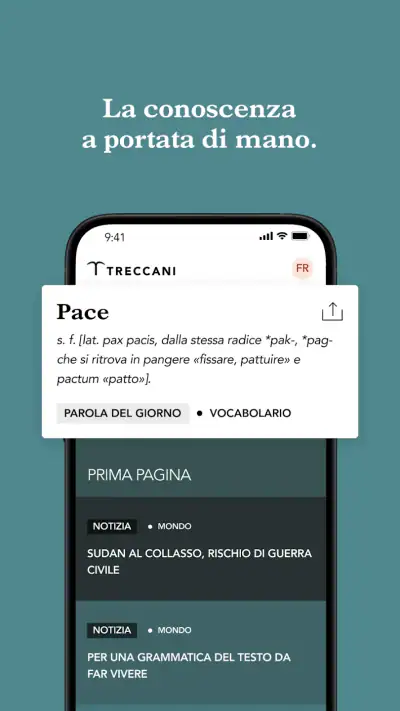 Treccani screenshot 1