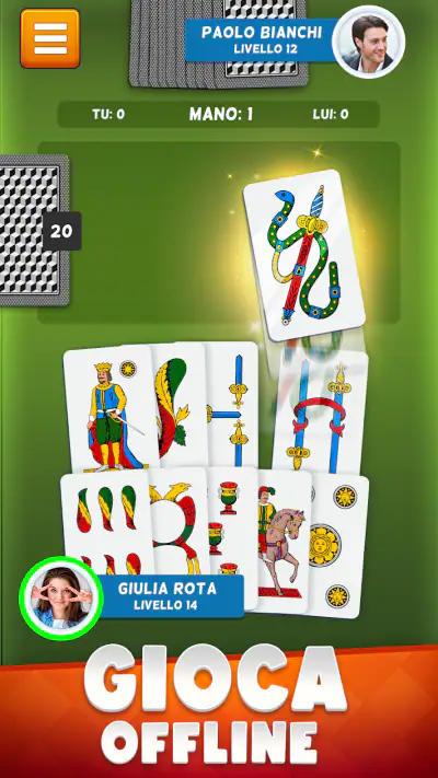 Tressette screenshot 1