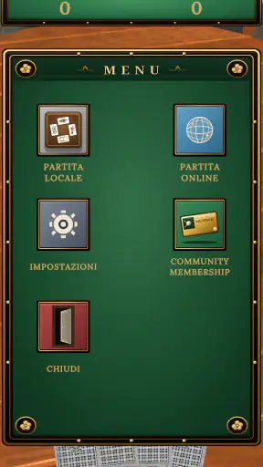 Tressette in 4 screenshot 1