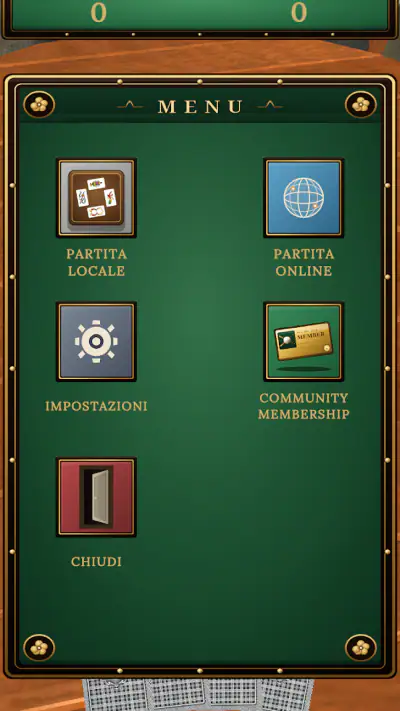 Tressette in 4 screenshot 1
