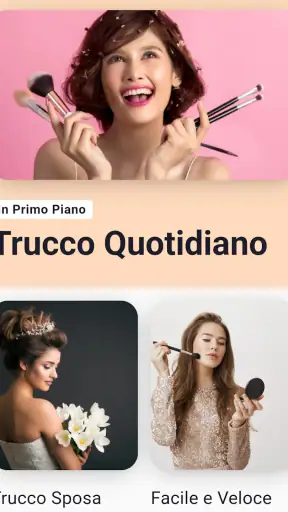 Tutorial per il Trucco App screenshot 1