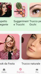 Tutorial per il Trucco App screenshot