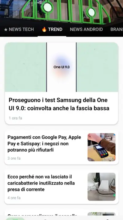 TuttoAndroid - News Tecnologia screenshot 1