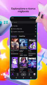 Twitch: streaming live screenshot