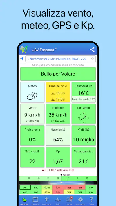 UAV Forecast per i droni screenshot 1