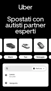 Uber - Viaggia in Italia screenshot