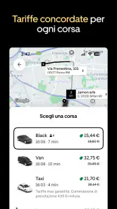 Uber - Viaggia in Italia screenshot
