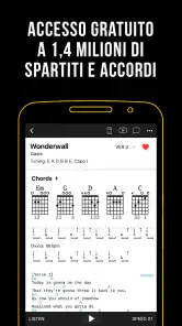 Ultimate Guitar: Accordi, Tabs screenshot