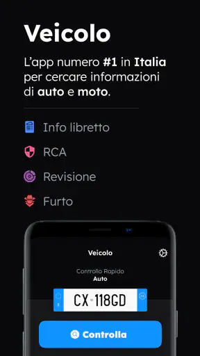 Veicolo screenshot 1