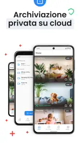 Videocamera sicurezza: Visory screenshot
