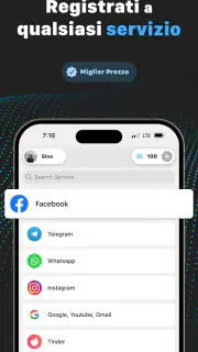 VSim: Numero Virtuale & SMS screenshot 2