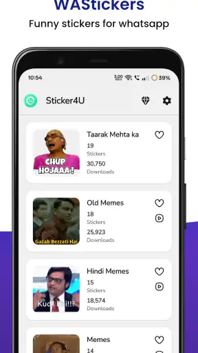 WAStickers Funny Memes Sticker screenshot 1