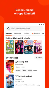 Wattpad: Leggi e Scrivi Storie screenshot
