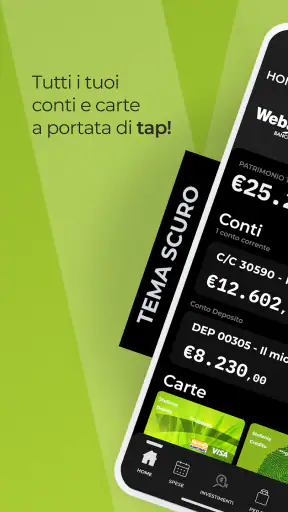 Webank - Conto online screenshot 1