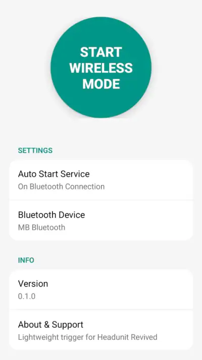 WiFi Helper (Headunit Revived) screenshot 1