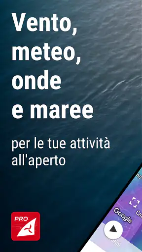 Windfinder Pro: Vento e Meteo screenshot 1