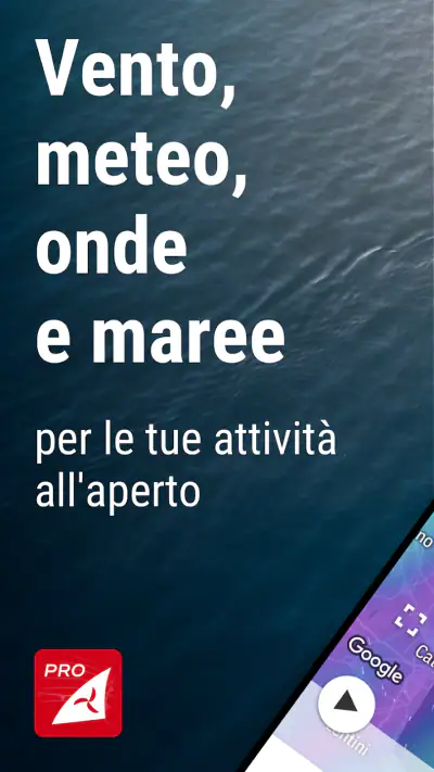 Windfinder Pro: Vento e Meteo screenshot 1
