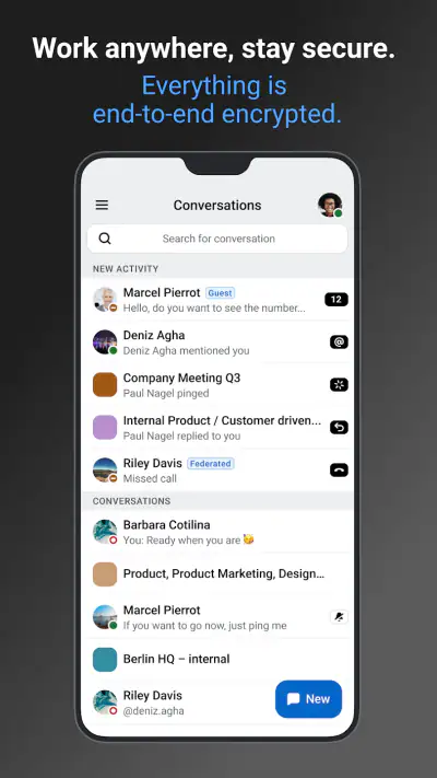 Wire • Secure Messenger screenshot 1