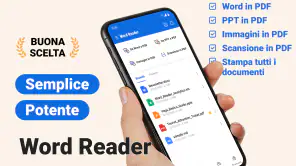 Word Reader - Lettore Docx/PDF screenshot 1