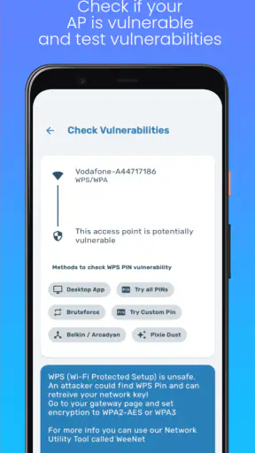 Wps Wpa Tester Premium screenshot 1
