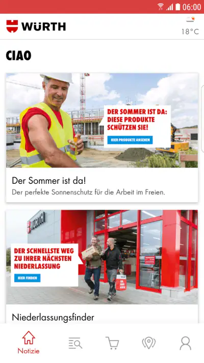 Würth screenshot 1