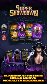 WWE SuperCard - Carte da gioco screenshot