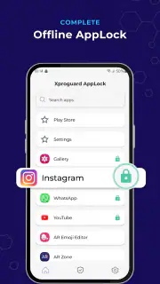 Xproguard AppLock screenshot 1