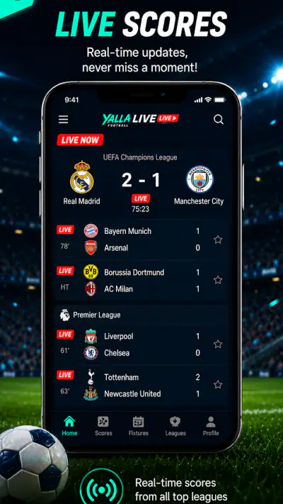 Yalla Live Football screenshot 1